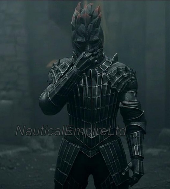 Prince Aerion Targaryen Inspired Fantasy Armor Set - Seven Kingdoms Knight Cosplay - Full Body Medieval Steel Suit -Halloween & LARP Costume