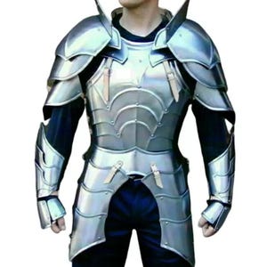 Medieval Knight Armor Half Body Suit Cuirass Chest LARP Armor For Men Cosplay