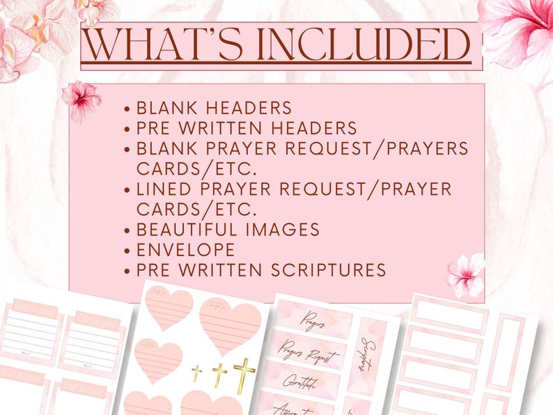 Prayer Board Kit, Prayer Board Printables, Prayer Board Printable ...