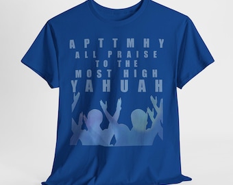 Praise and Worship T-Shirt | Christian Faith Music Scripture Tee