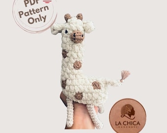 Crochet Giraffe Pattern: Amigurumi  (PDF Pattern)
