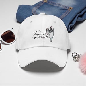 French Bulldog Mom Hat: Frenchie Baseball Cap, Dog Lover Gift