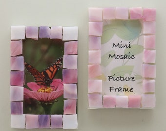 Mini Mosaic Magnet Picture Frame 2x3 Artisan