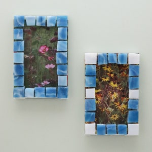 Mini Mosaic Magnet Picture Frame 2x3 Artisan