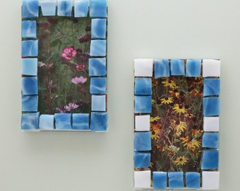 Mini Mosaic Magnet Picture Frame 2x3 Artisan