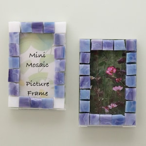 Mini Mosaic Magnet Picture Frame 2x3 Artisan