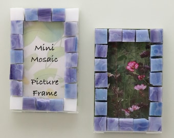Mini Mosaic Magnet Picture Frame 2x3 Artisan