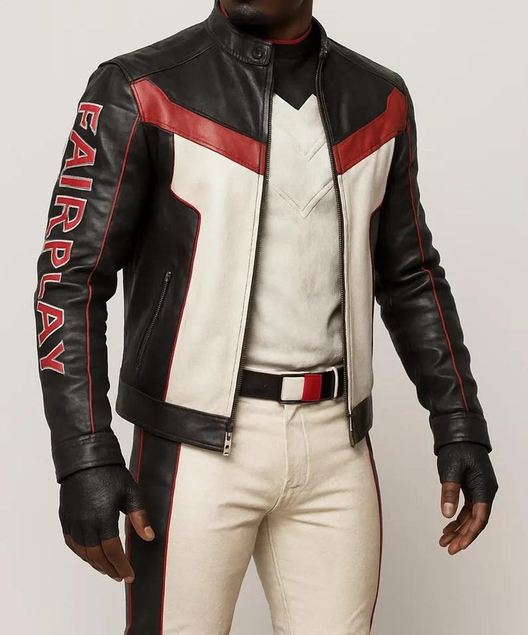 For Men Custom Made Leather Coats Mesh Motorcycle Jacket Custom