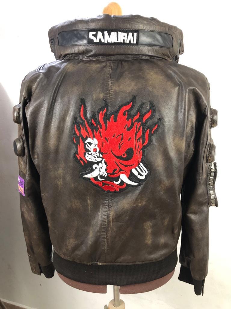 Cyberpunk 2077 jacket - Etsy Polska