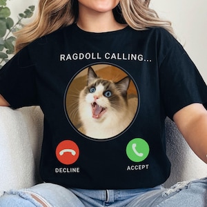 Funny Ragdoll Cat T-Shirt: Viral Style Cat Lover Gift