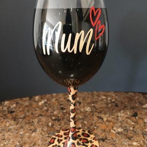 Mothers Day Wine Glass