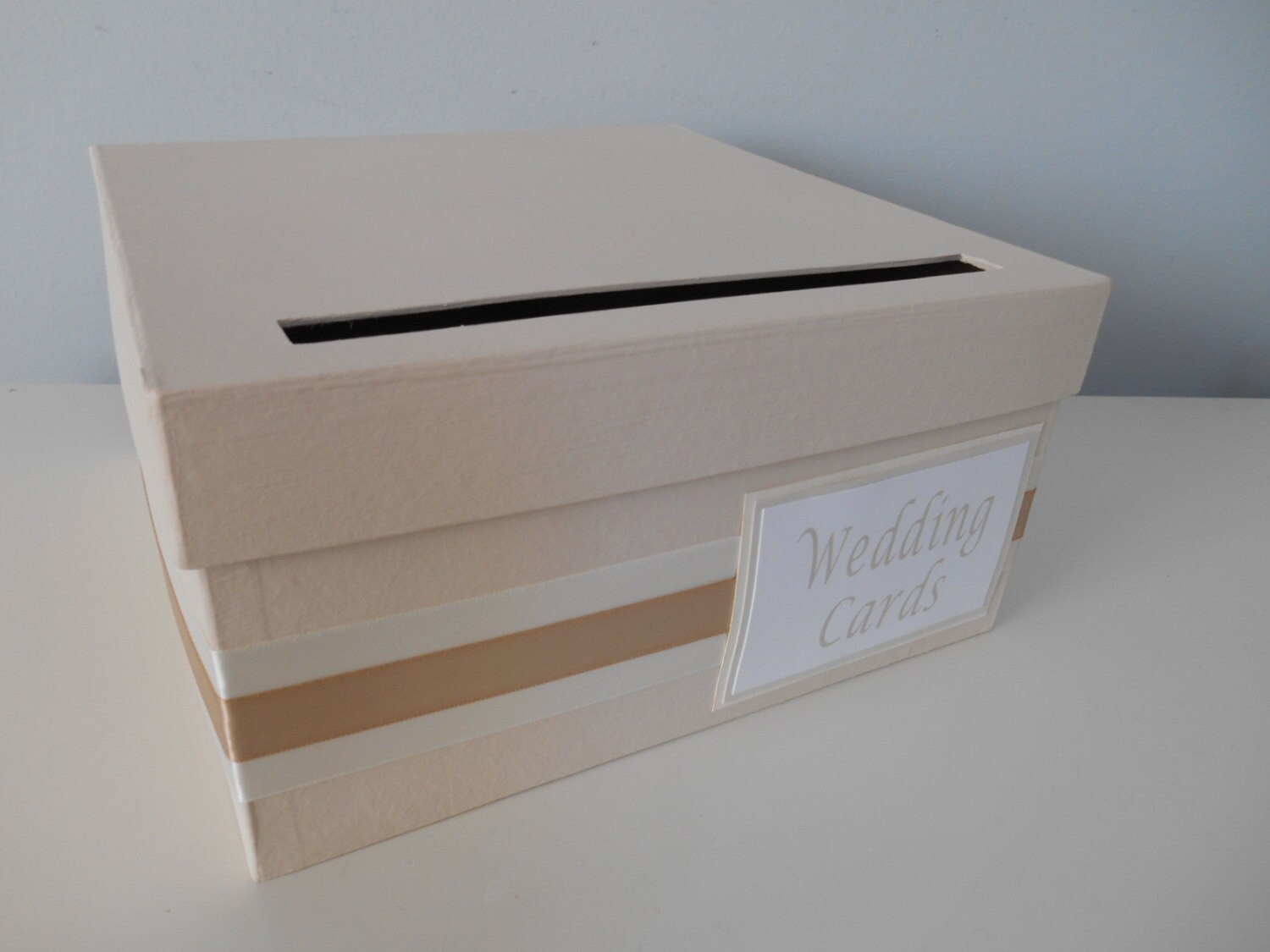 Modern Wedding Card Box Bridal Shower Card Box Reception Card Etsy
