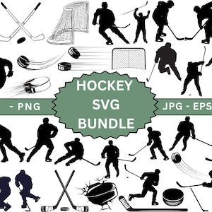 Hockey Svg Bundle,Digital Hockey Players Files for Cricut,Hockey Mom Svg,Hockey Helmet Svg,Split Hockey Stick Monogram,Hockey Png