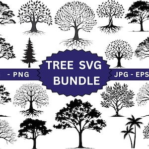 Paquete de svg del árbol de la vida, clipart del árbol de la vida, paquete de svg del árbol, svg del árbol de la vida celta, paquete de svg del árbol, svg de raíces de árboles, svg del árbol genealógico