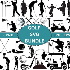 Golf Monogram Svg/Golf Club Svg/Golf SVG PNG Bundle/Golf Ball Svg/Split Monogram Svg/Golf Cut files/Golf SVG dxf/Golf Ball eps