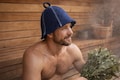 Sauna end Spa Felt Hat – Relax & Wellness product logo