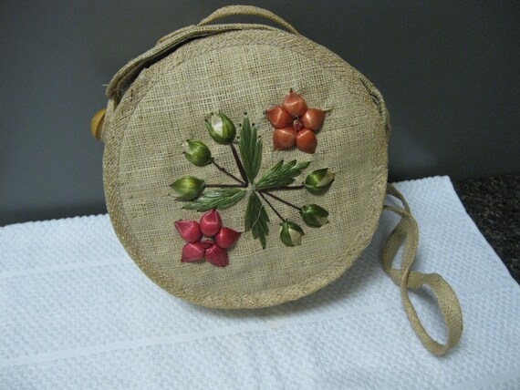 Canteen straw bag best sale