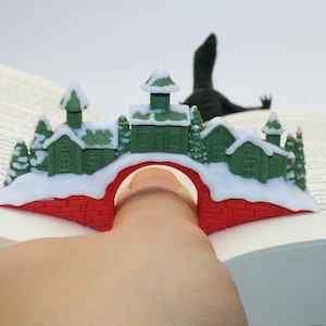 Winter Village Page Holder
