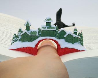 Winter Village Page Holder