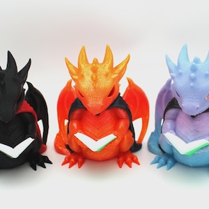 Linterna de dragón de lectura con iluminación LED