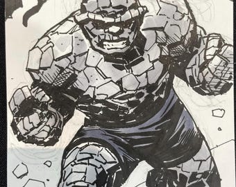 Ben Grimm sketch by Steve Lieber