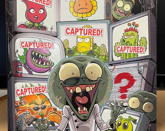 Plants Vs Zombies: Garden Warfare 3. Hardcover graphic novel signed and sketched!