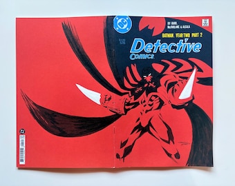 Batman/Azrael sketch cover by Ron Chan!