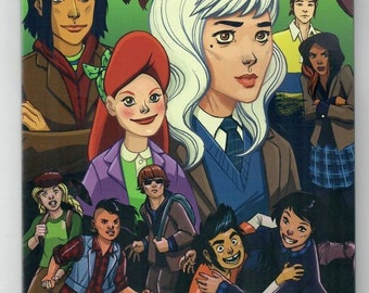 LUMBERJANES + GOTHAM ACADEMY #1 (2 variant covers) - signed by Leila Del Duca & Colleen Coover