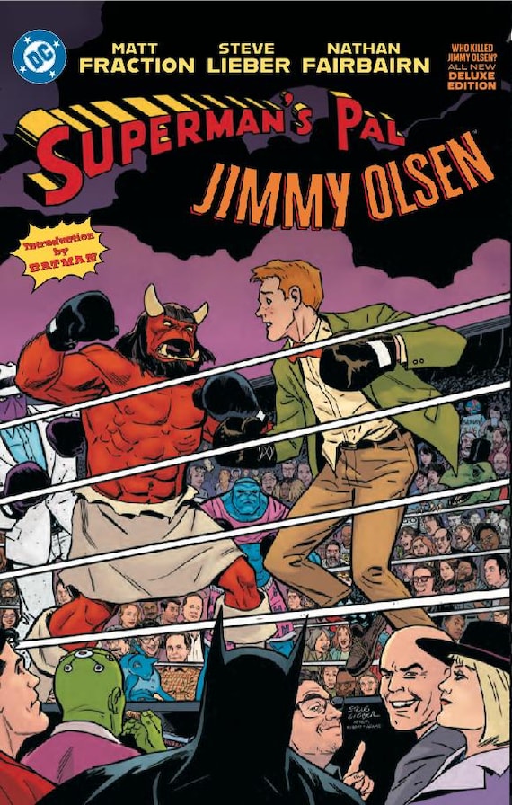 BACK IN STOCK: Superman's Pal Jimmy Olsen Deluxe Edition Hardcover. Signed & sketched!