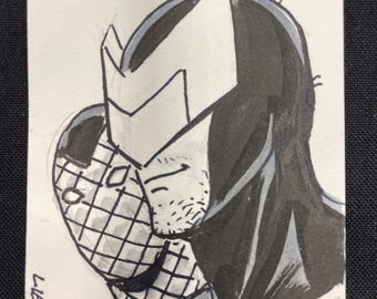 Boomerang sketchcard by Steve Lieber