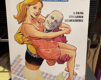 Metamorpho paperback by Al Ewing and Steve Lieber, signed & sketched!