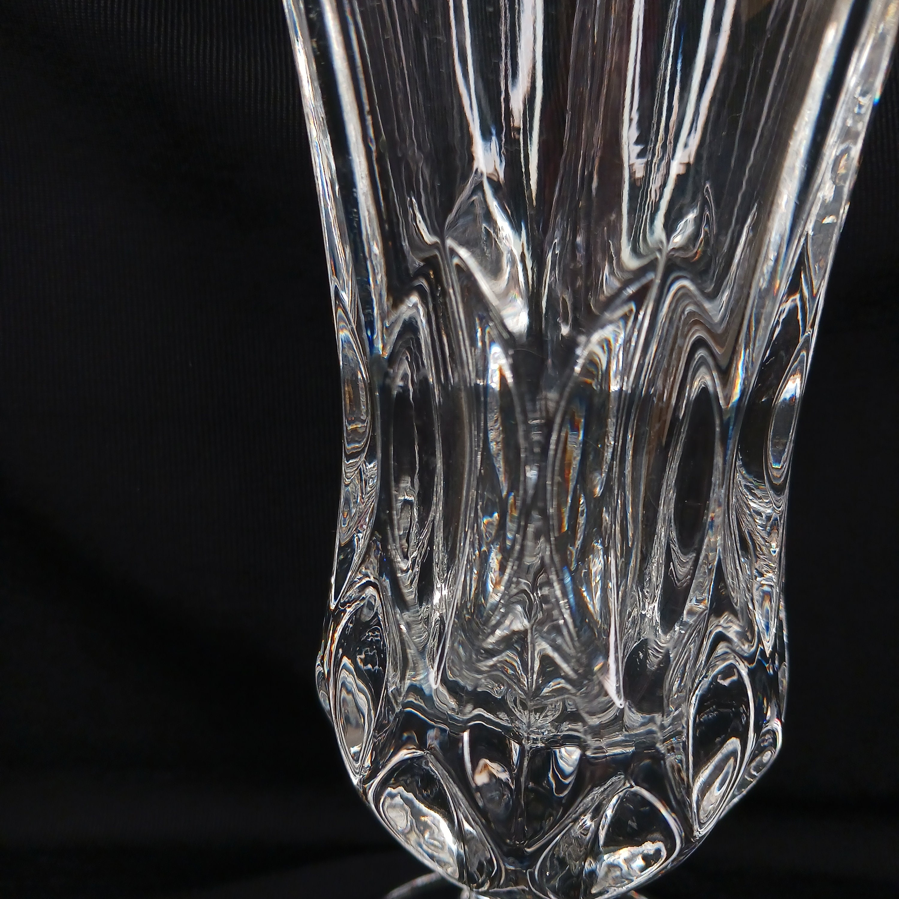 Vintage GORHAM Full Lead Crystal West Germany Label LADY ANNE Etsy