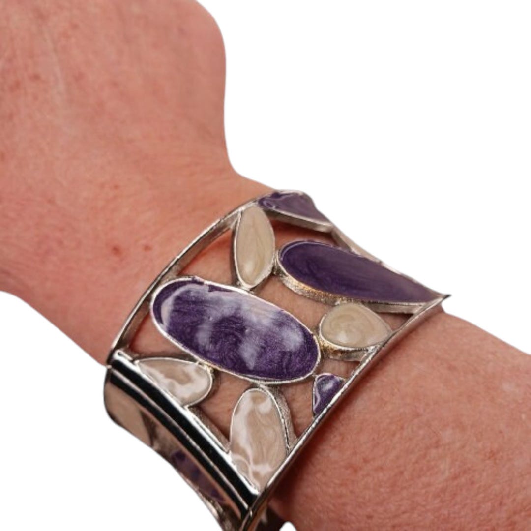 Bracelet Cuff Metal Neo-plasticism Vintage Modernistic Gift for Her ...