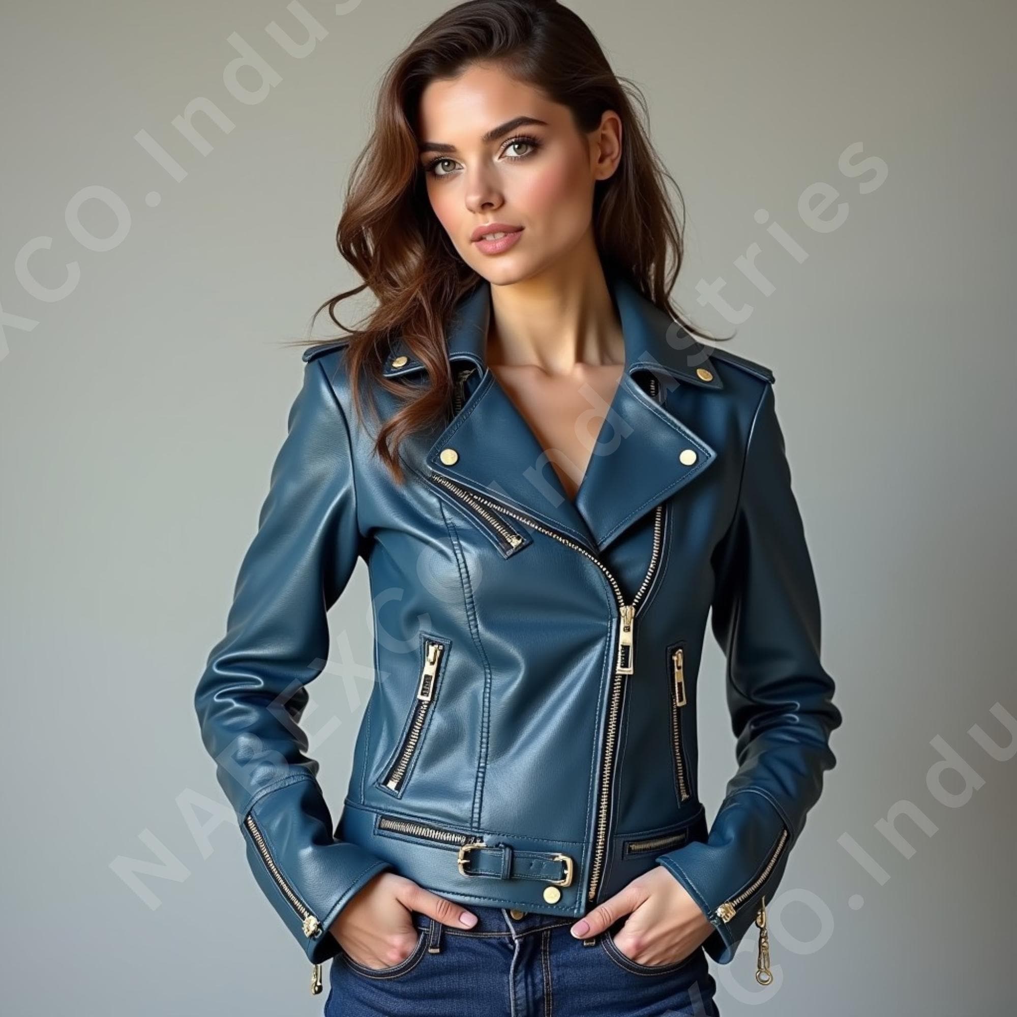 Leather Jacket Harro - Etsy