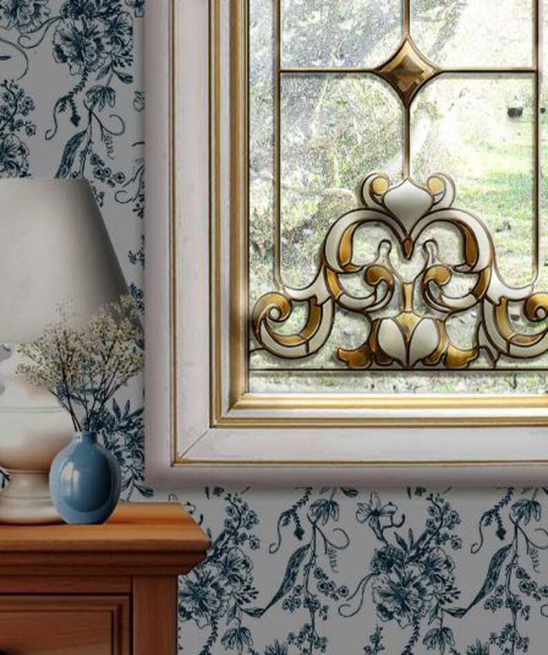 Dollhouse Windows Printable, Miniature Glass Painted Window, Doll Room ...