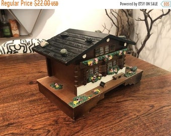 Cabin Music Box Etsy