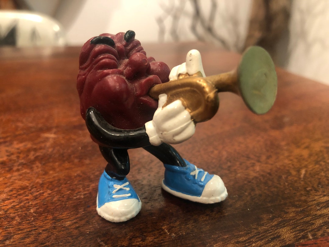 Vintage C. 1987 the Califorinia Raisins Hard Rubber California Raisin ...