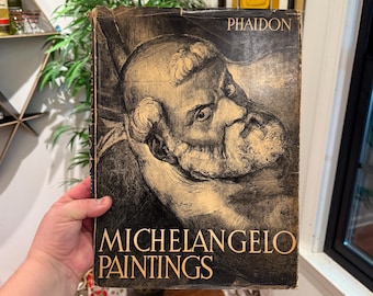 Mid Century C. 1948 Large Michelangelo Paintings 145 Lithograph