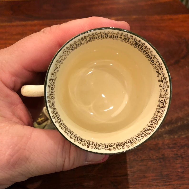 Antique 1930s English Royal Doulton Cardinal Teacup & Saucer Set - the ...