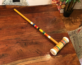 Vintage Wooden Croquet Mallet