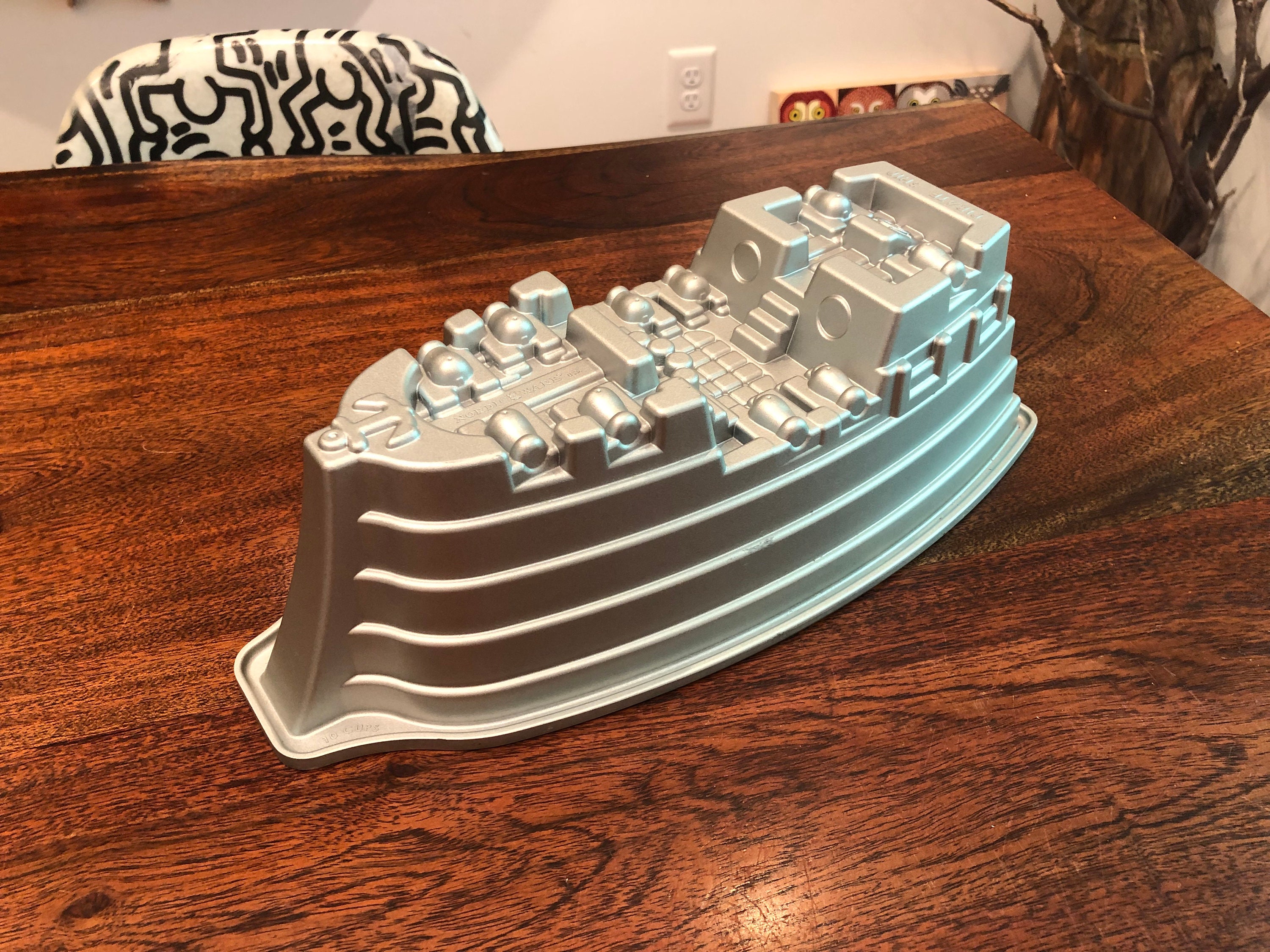 Vintage Nordic Ware Pirate Ship Non Stick Cake Mold Nordic Ware Cake Mold Nordic Ware Baking Pan Nordic Ware Baking Mold
