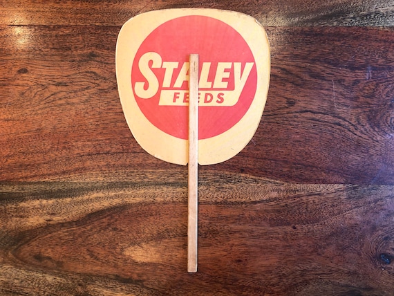 Mid Century 1950's STANLEY FEEDS Advertising Hand… - image 3