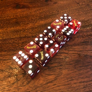 Vintage Casino Dice - Etsy