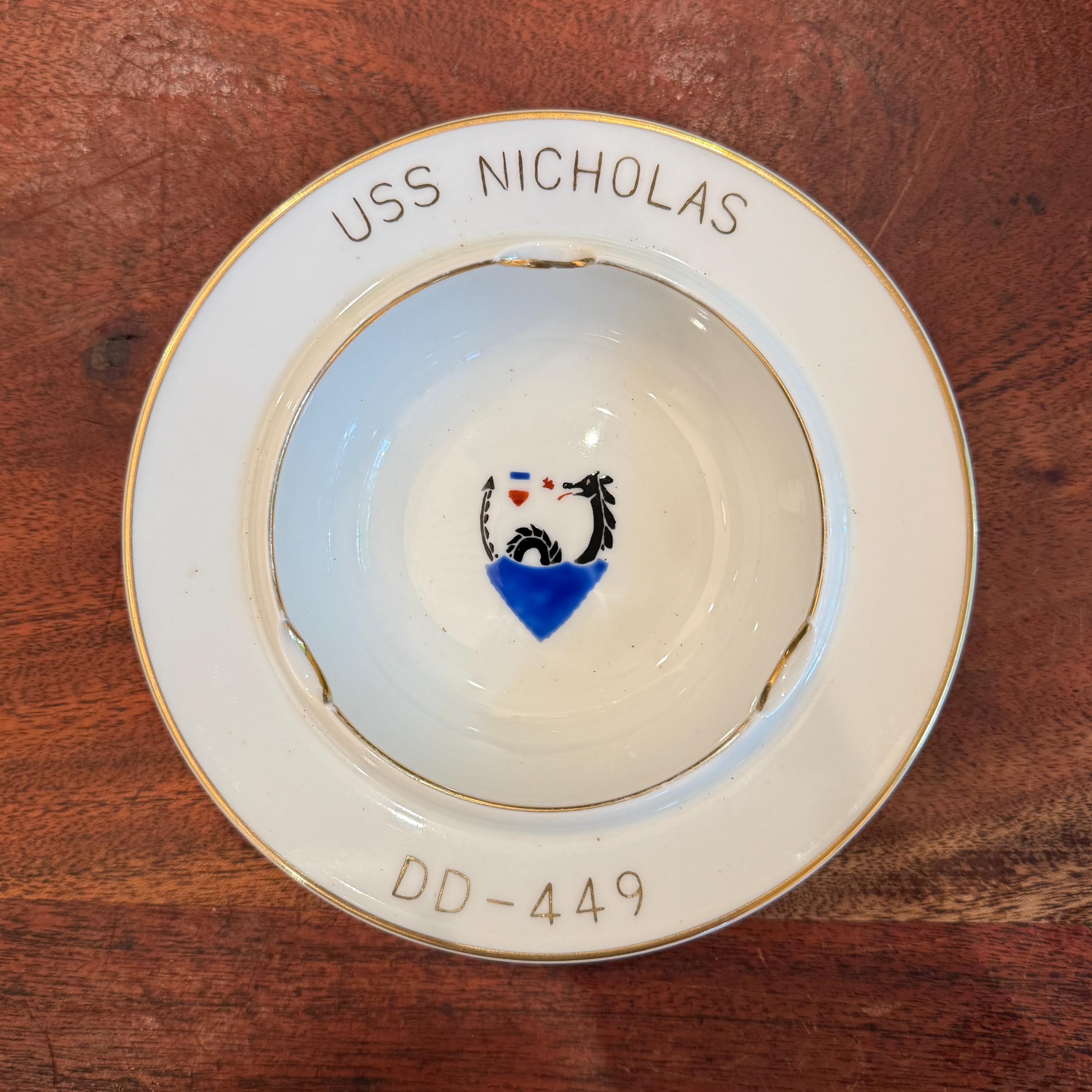 Uss Vintage Ashtray - Etsy
