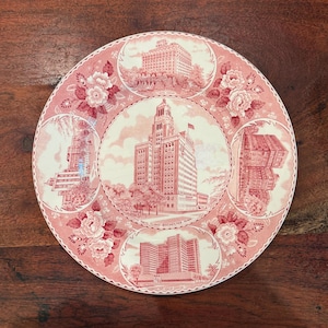 Staffordshire Souvenir Plate - Etsy Singapore