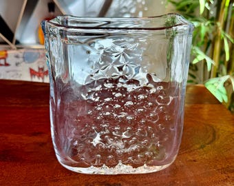 Iittala Arabia Fauna Clear Tall Bowl Vase | Oiva Toikka - Etsy Canada