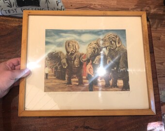 ミッドセンチュリー 1950 年頃 手書きサイン入り レイ・ウルフ