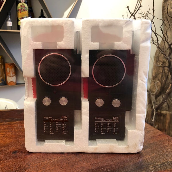 Morse Code Walkie Talkie Etsy