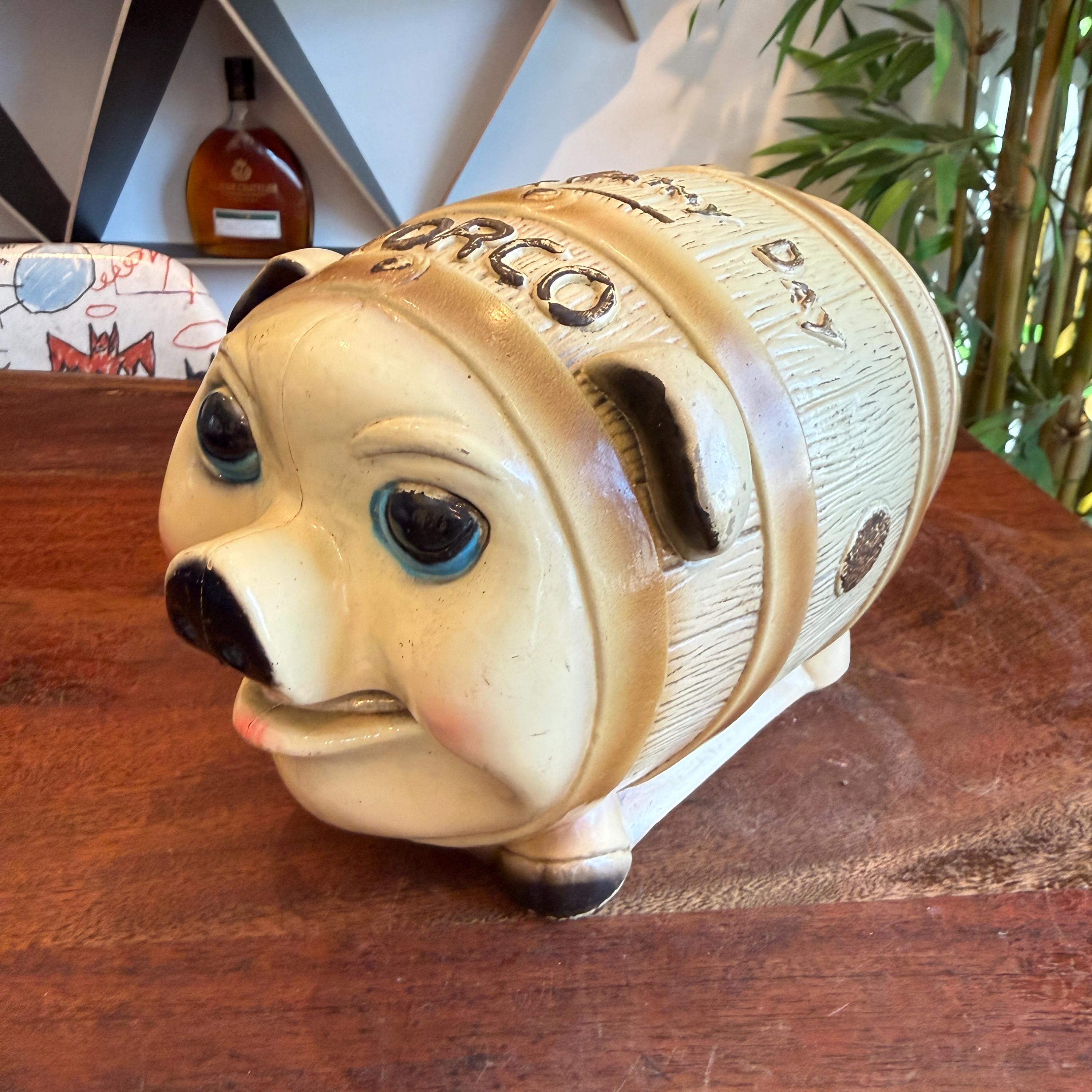 Vintage Plastic Piggy Bank - Etsy