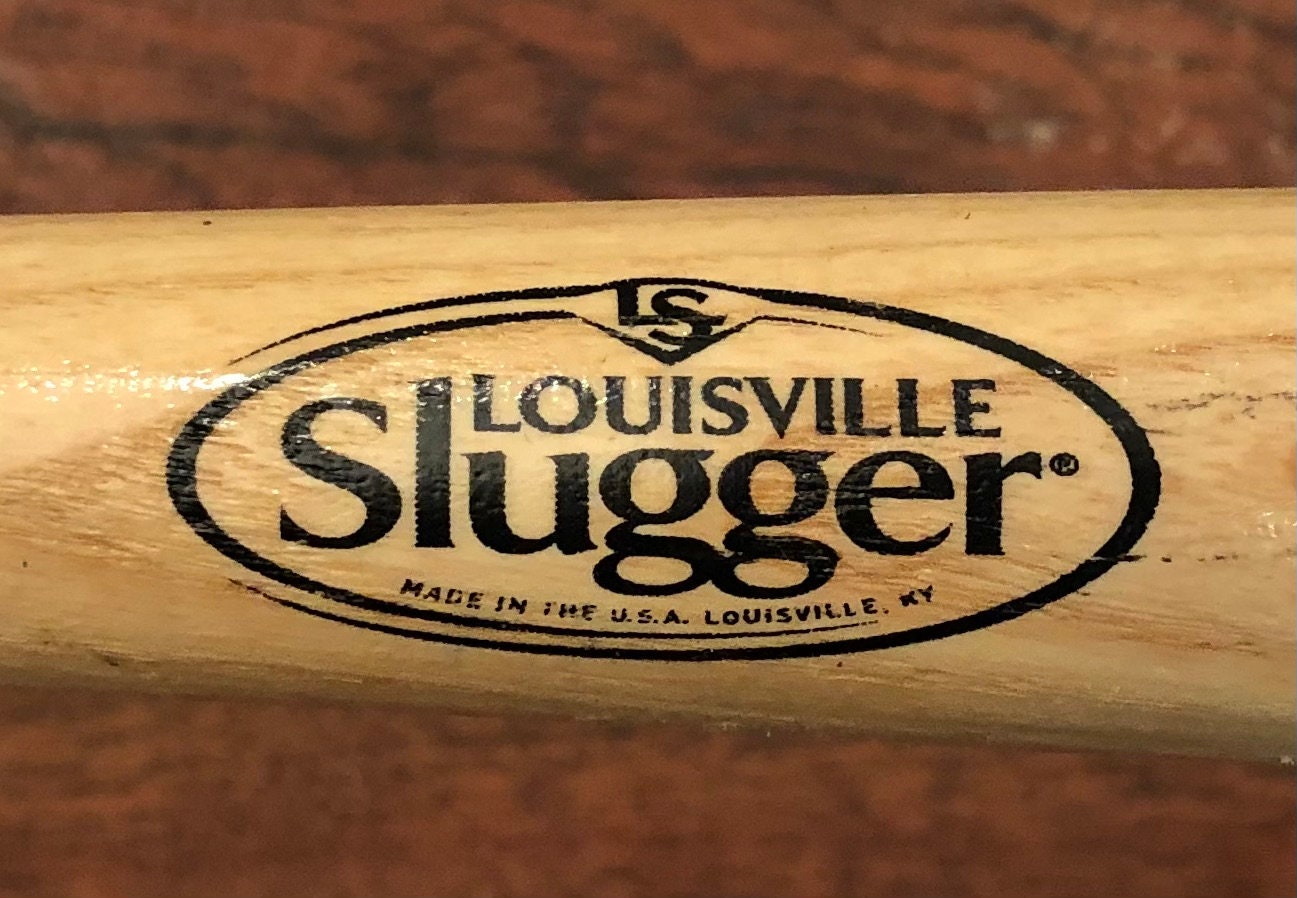 2 Small Wood 18 Louisville Slugger Souvenir Bat - Museum and Factory